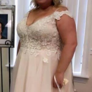 David’s Bridal wedding dress